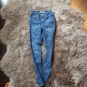 LEVI's 721 high rise skinny